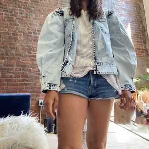 Ulla Johnson Acid Denim Jacket